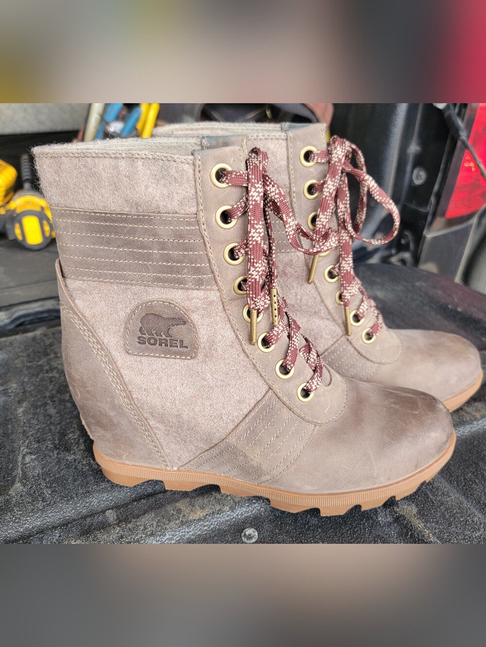 Sorel Wedges Boots Womens